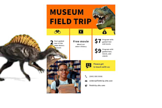 make spinosaurus dinosaur video for your logo