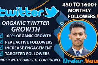 promote and grow your twitter organically