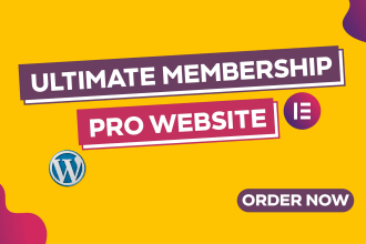install astra pro, ultimate membership pro, using elementor