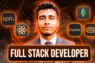 be your frontend and backend developer