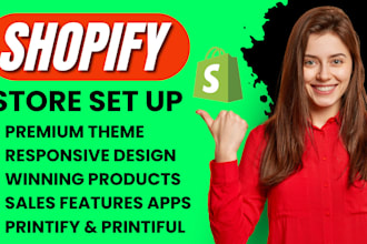 set up shopify store