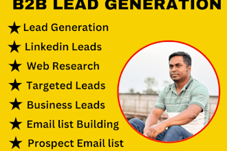 b2b lead generation expert