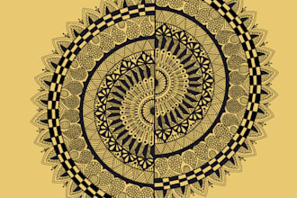 do eye captivating and detail illustration works