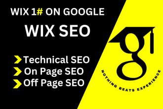 do wix and etsy shop SEO for top google ranking