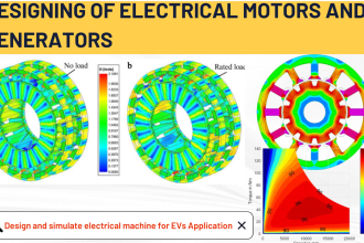 be your motor designer through jmag, ansys and motorcad