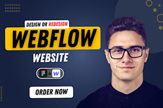 design, redesign, duplicate any website to webflow website, webflow expert