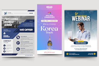 design conference flyer, educational flyer, medical flyer
