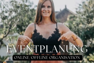 plan and organize your online or offline events and retreats