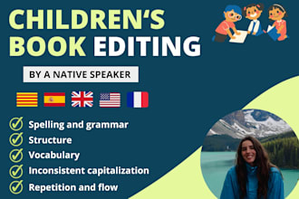 carefully proofread and edit your childrens book