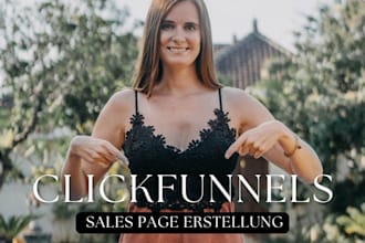 build and design your clickfunnels landing page