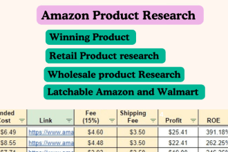 do latchable amazon wholesale or retail arbitrage products research