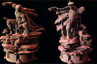 sculpt 3d warhammer 3d miniature 3d sculpting tabletop and 40k for 3d printing