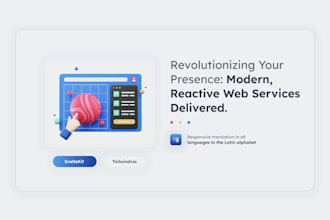 create a modern website