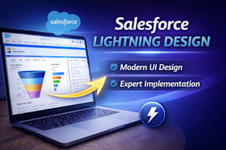 design and develop salesforce lightning web components lwc using slds