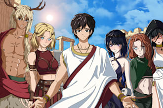 create stunning anime or manga illustrations for you