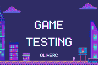 test, review and give suggestion to your game