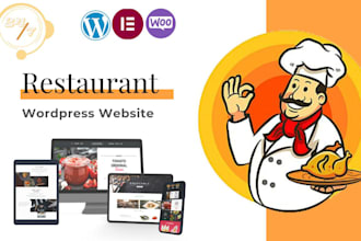 restaurant cafe shop, online food ordering wordpress website
