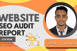 do SEO audit report and competitor analysis for the website