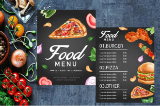 design party food,food menu,resturant menu