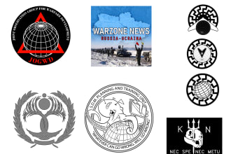 design military or fictional patches