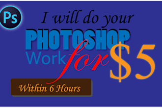 do any photoshop editing