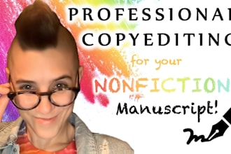 edit your nonfiction manuscript with diligence and care