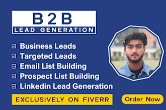 do targeted b2b lead generation, lead list, lead scraping, email leads, lead gen