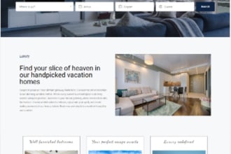build a vacation rental websites like vrbo or airbnb with direct booking widget