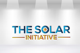 create amazing solar energy logo design for your business