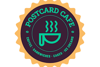 provide eye catching excellent coffee cafe logo design