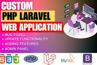 build custom php laravel website as a php laravel developer, php web developer