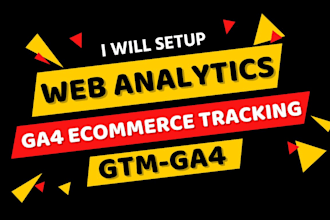 setup ga4 ecommerce tracking, google analytcis 4, conversion tracking gtm ga4