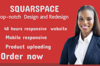 design redesign wix, shopify, squarespace godaddy, wordpress website design, SEO