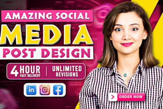 design social media images for you with high quality