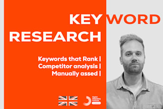 conduct manual keyword research and competitor analysis