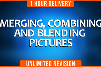 merge, combine, composite and blend your pictures seamlessly