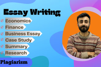 do urgent  economics, finance and business essays
