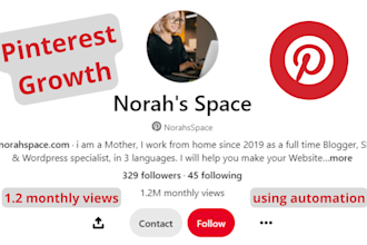 be your pinterest manager, design viral pins, and set up tailwind automation