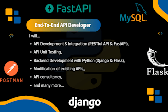 develop and deploy API with python using fastapi and flask
