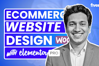 design or redesign high converting wordpress ecommerce website with woocommerce