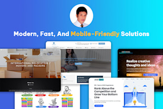 design and develop a responsive website from scratch