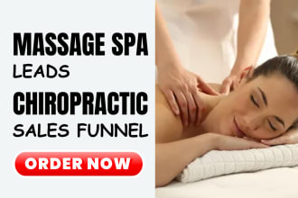 create converting facebook ads campaign to generate massage leads spa leads
