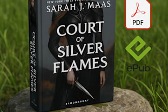 court of silver flames reading journal PDF  epub digital download