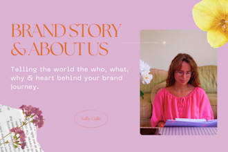 write your brand story or about us