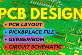 design pcb electronics, electrical circuit schematics