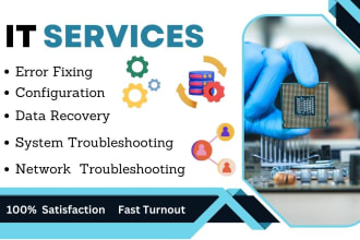 do IT support, data recovery and printer fixes