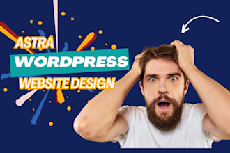 create wordpress website using astra theme