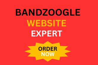 design and redesign your bandzoogle music website and store