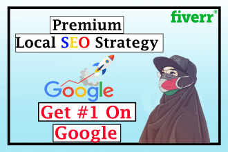 do premium local SEO to optimize google my business ranking and maps ranking