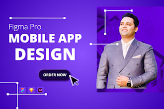 do UI UX mobile app design in figma